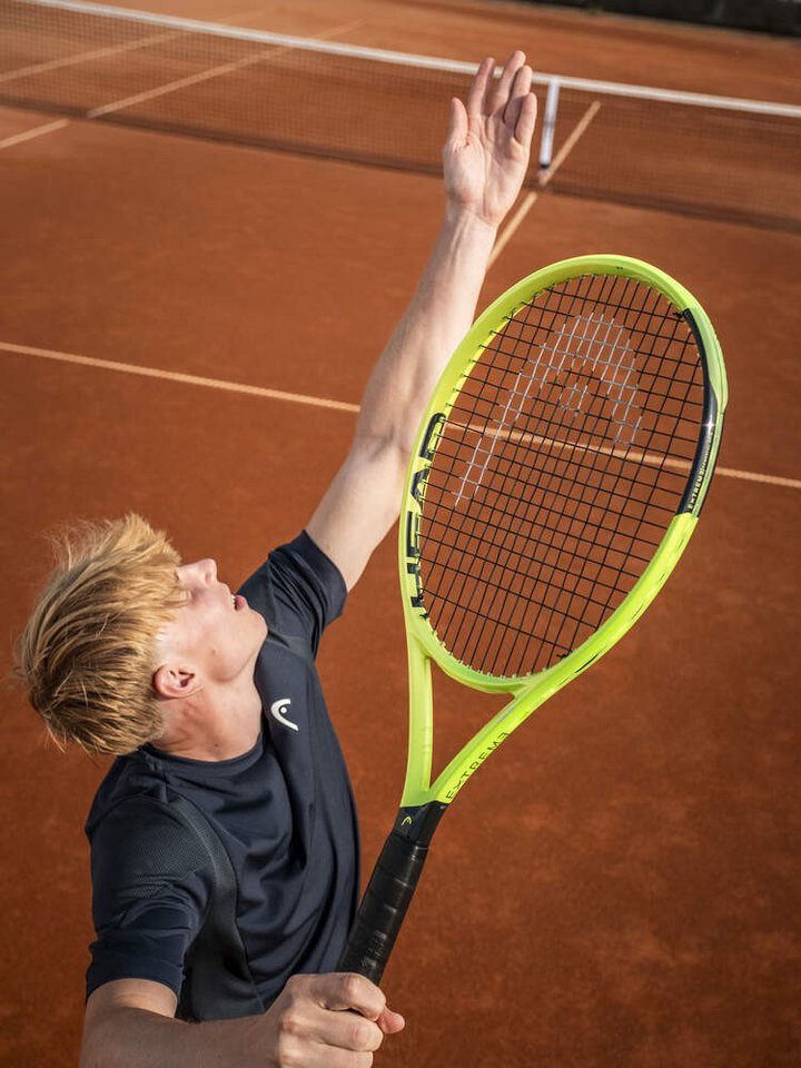 Head Tennisschläger Extreme MP 100in/300g/Turnier 2026 grün - unbesaitet