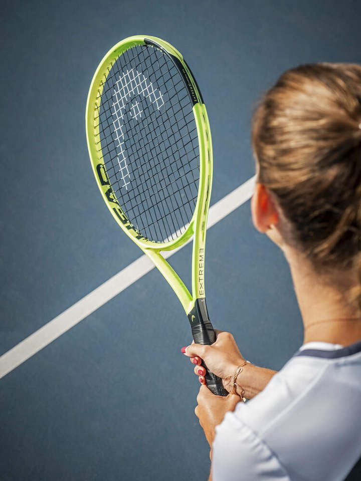 Head Tennisschläger Extreme MP 100in/300g/Turnier 2026 grün - unbesaitet Bild 5
