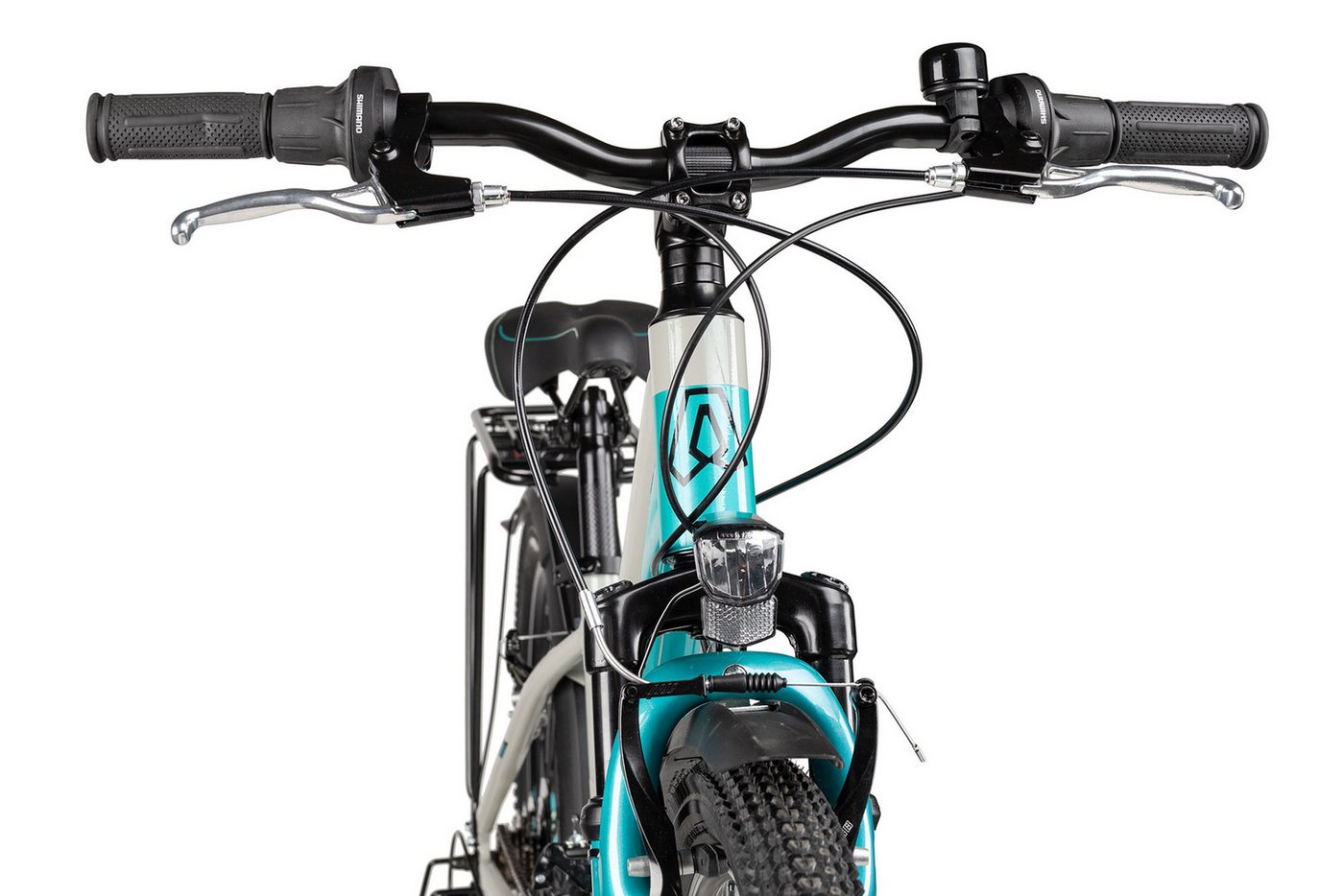 Axess Kinderfahrrad Adventure 18 24 Trapez, 18 Gang Shimano Tourney 18 Schaltwerk, Kettenschaltung, Shimano Tourney 18 blau Bild 5