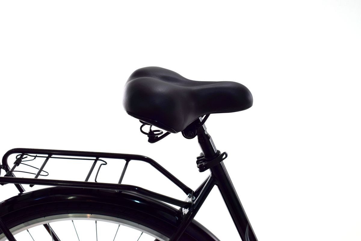 T&Y Trade Cityrad 28 Zoll Damen City Holland Fahrrad Rad Bike 3 GANG NEXUS Enur Schwarz, 3 Gang Shimano, Nabenschaltung, Rücktritt, Gepäckträger, Licht, 3 Nexus Gang, Seitenständer, Korb Bild 5