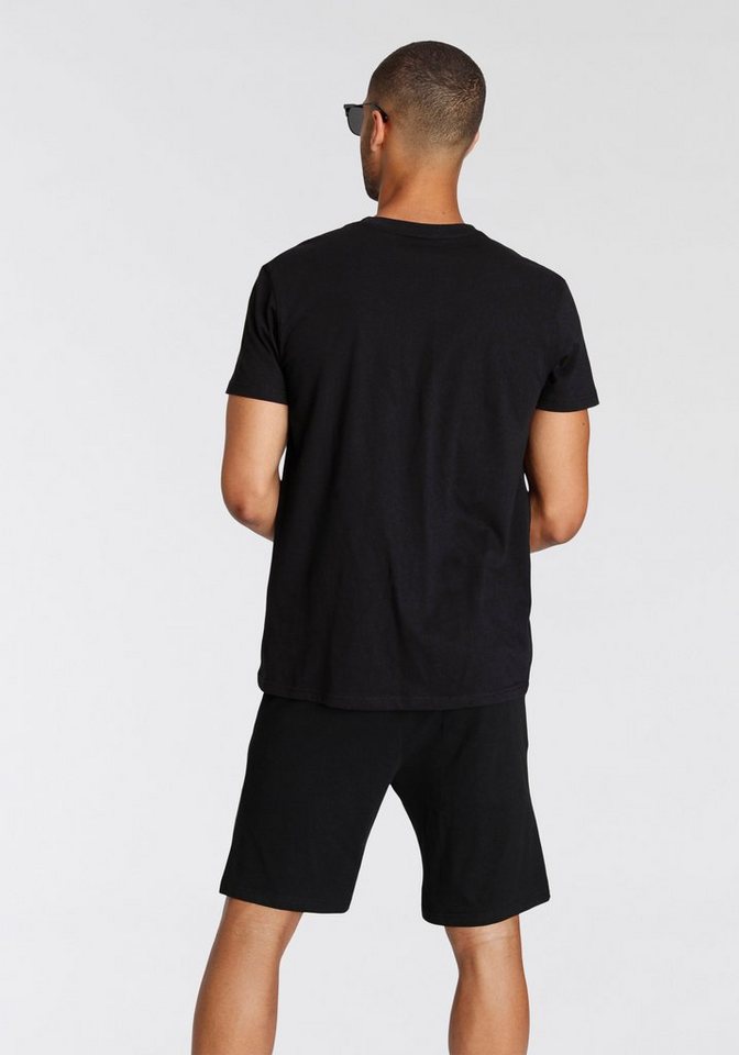 Lonsdale Freizeitanzug MOY (Packung, 2-tlg., mit T-Shirt), zweiteiliges Set mit T-Shirt und Shorts, unifarbenes Design Bild 3