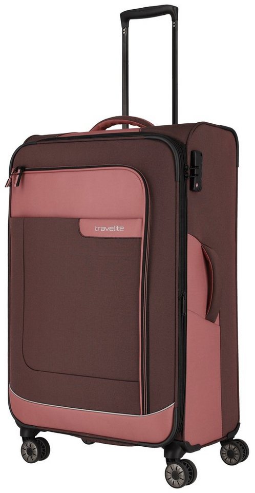 travelite Trolleyset VIIA S/M/L und Reisetasche, 4 Rollen, (Set, 4 tlg), Kofferset Reisegepäck mit erweiterbarem Volumen und TSA Schloss Bild 3