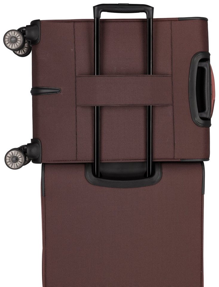 travelite Trolleyset VIIA S/M/L und Reisetasche, 4 Rollen, (Set, 4 tlg), Kofferset Reisegepäck mit erweiterbarem Volumen und TSA Schloss Bild 4