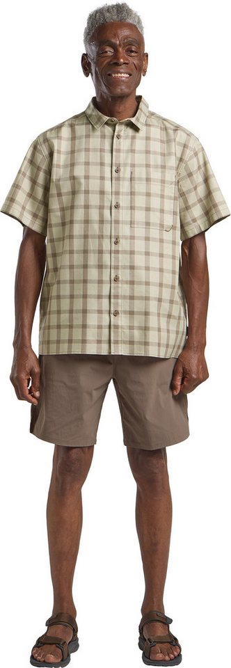 Jack Wolfskin Outdoorhemd PLANALTO SHIRT M mit Brusttasche, Langarm, im Karohemd-Design, aus Single Jersey Bild 2