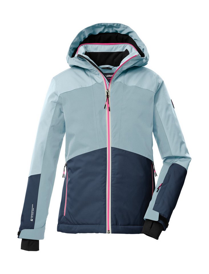 Killtec Skijacke KSW 196 GRLS SKI JCKT Wasserdichte, atmungsaktive Skijacke mit Colourblock-Design Bild 2