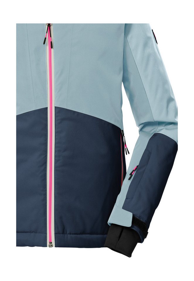 Killtec Skijacke KSW 196 GRLS SKI JCKT Wasserdichte, atmungsaktive Skijacke mit Colourblock-Design Bild 3