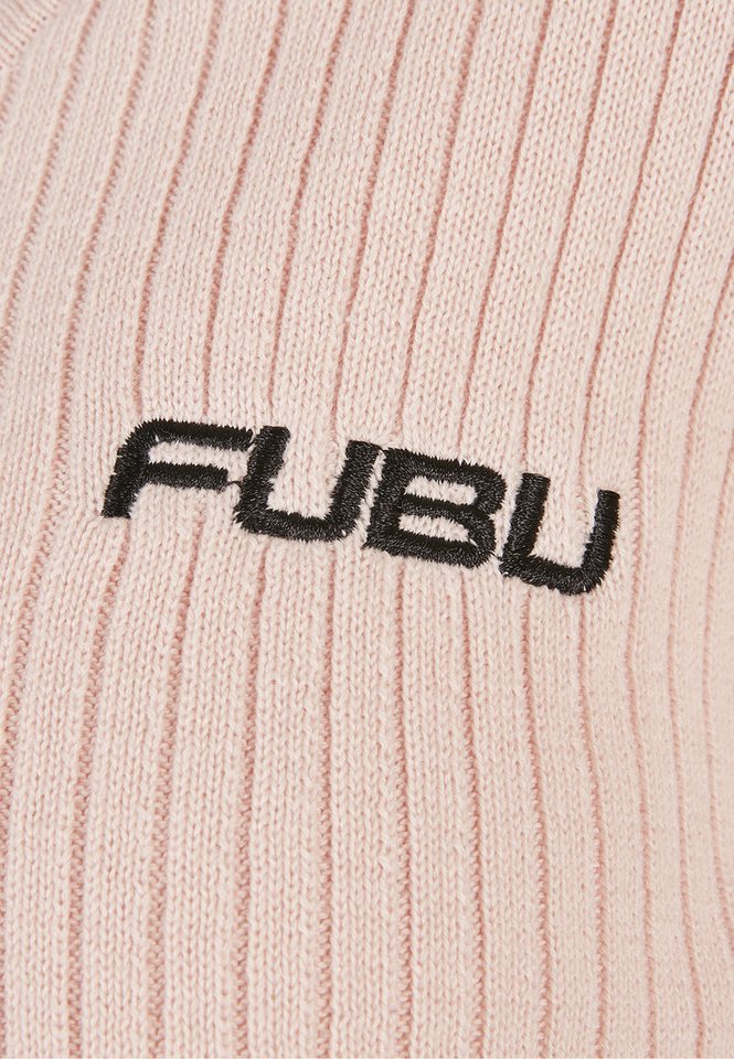 Fubu Outdoorjacke Fubu Damen FW222-016-1, Corporate Rib Knit Bolero rose (1-St)
