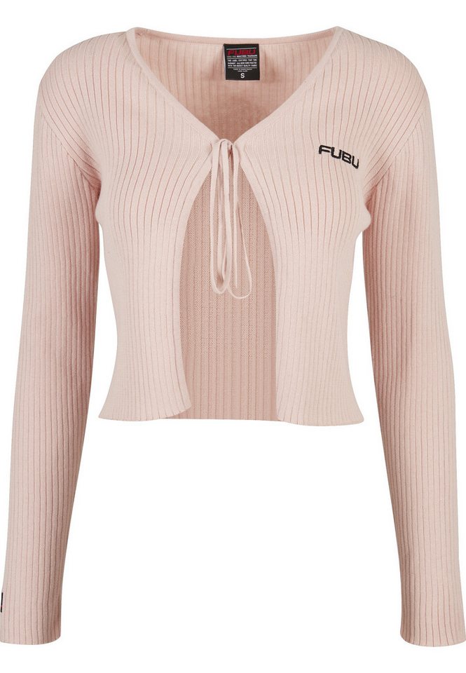 Fubu Outdoorjacke Fubu Damen FW222-016-1, Corporate Rib Knit Bolero rose (1-St) Bild 3