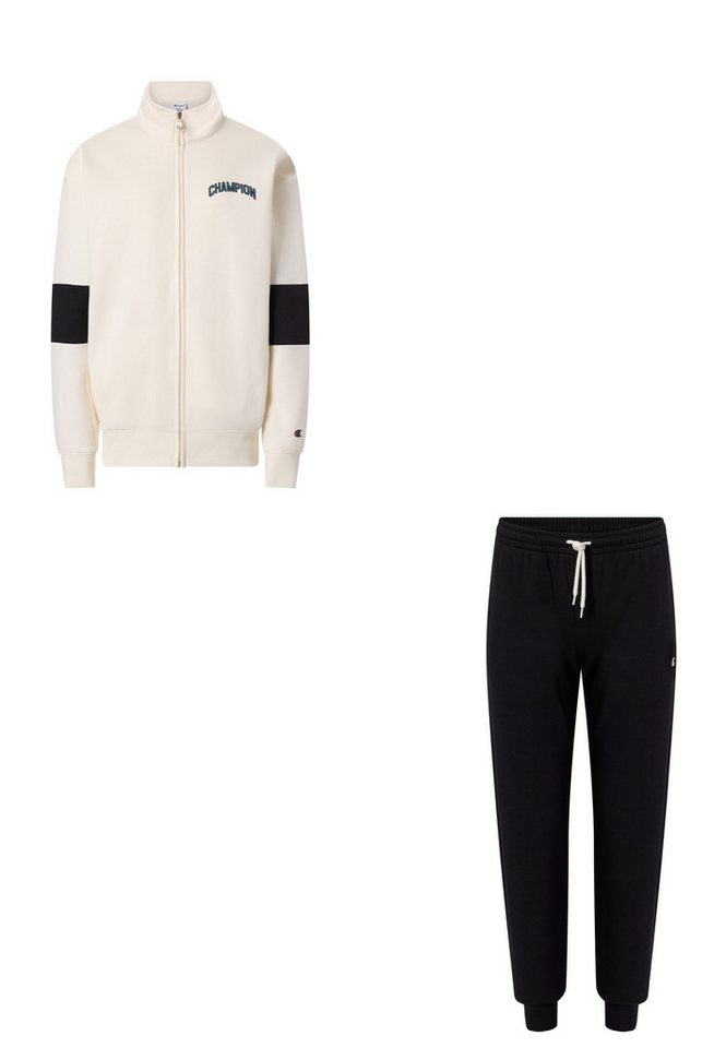 Champion Jogginganzug SPORTWEAR SWEATSUITS Loose Fit (2-tlg), für Kinder, zweiteiliges Set, Loose Fit, aus Baumwolle und Polyester