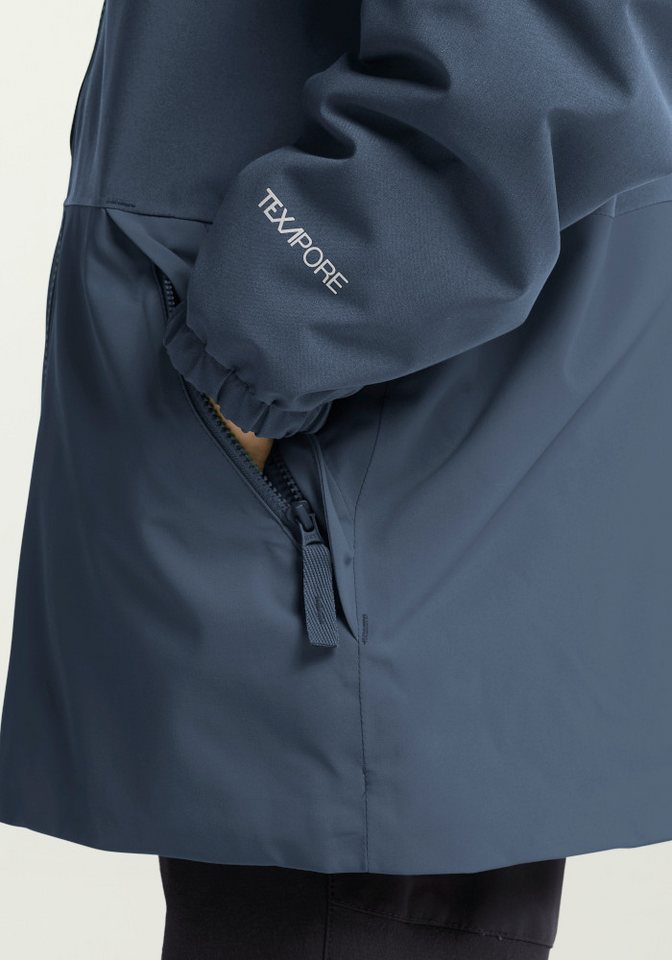 Jack Wolfskin Outdoorjacke SNOW DAYS JKT KIDS für Kinder, wasserdichte Ausstattung, mit kuscheligem Innenfutter