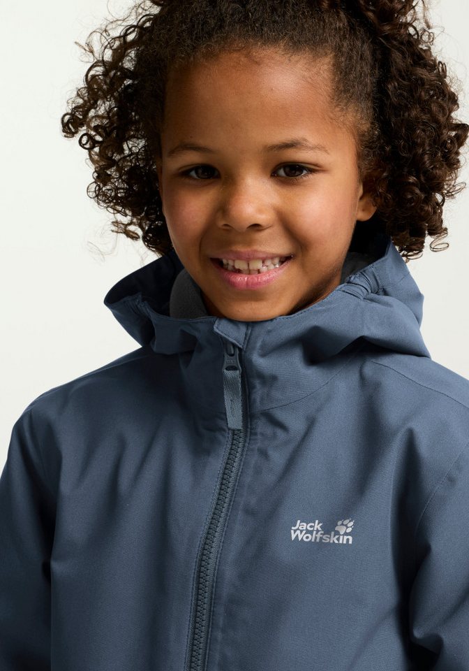 Jack Wolfskin Outdoorjacke SNOW DAYS JKT KIDS für Kinder, wasserdichte Ausstattung, mit kuscheligem Innenfutter Bild 5