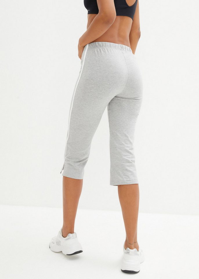 bonprix Sporthose (Packung, 2-tlg., 2er) Capri-Sporthose, skinny fit mit geradem Bein Bild 4