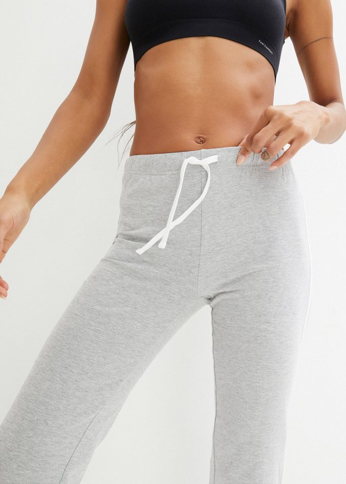 bonprix Sporthose (Packung, 2-tlg., 2er) Capri-Sporthose, skinny fit mit geradem Bein Bild 5
