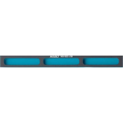 Hazet - Weichschaumeinlage ∙ mit Kleinteilefächern 163-522X50 ∙ l x b x h: 519 mm x 50 mm x 33 mm