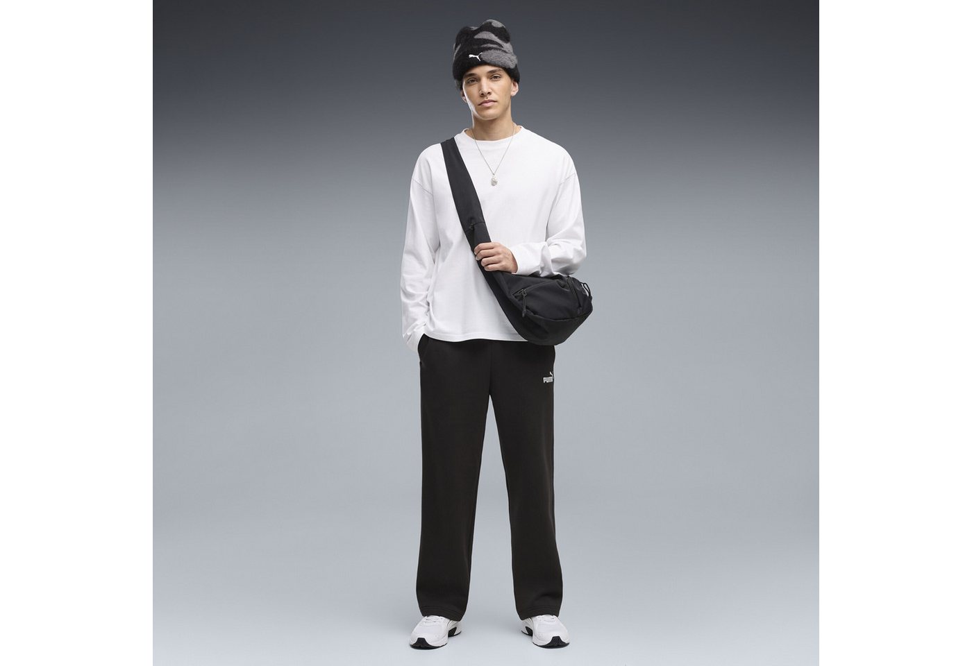 PUMA Sporthose Essentials Relaxed No. 1 Logo Hose Herren
