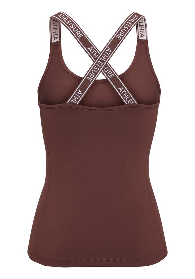 LASCANA ACTIVE Sporttop mit gekreuzten Trägern im Rücken