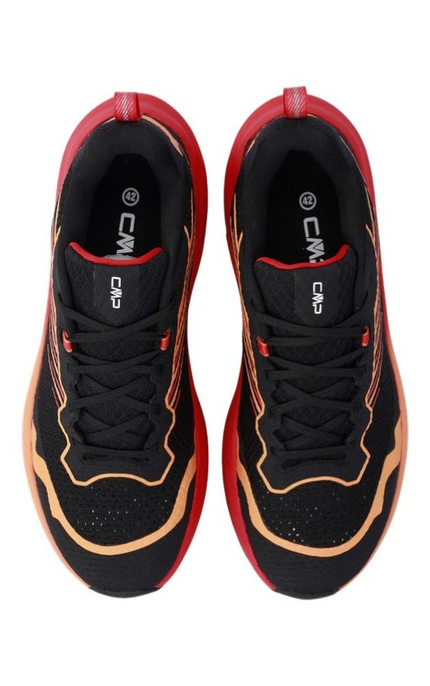 CMP Jemini (Fast-Hiking) schwarz/rot/orange Herren Wanderschuh Bild 5