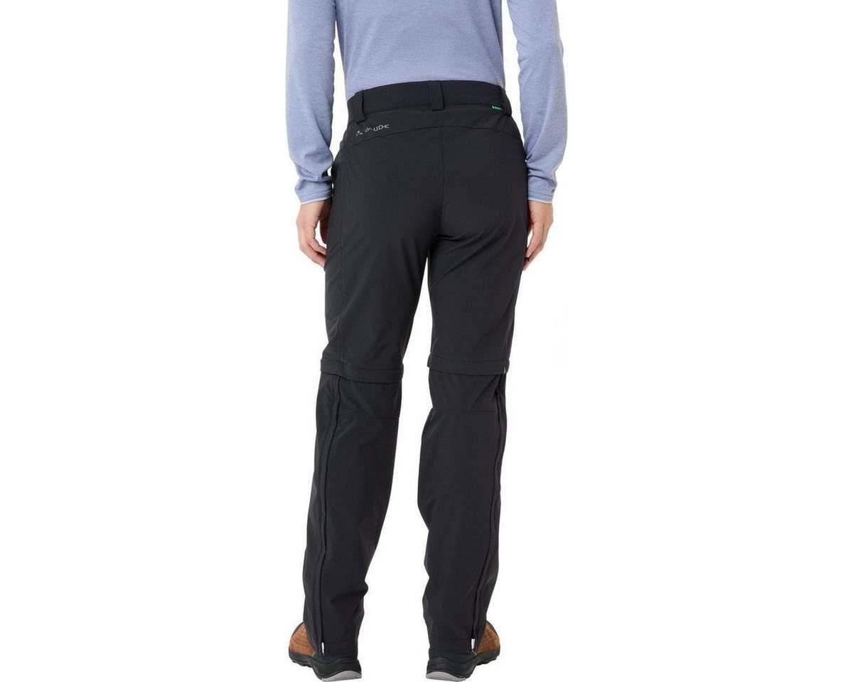 VAUDE Outdoorhose Women's Farley Stretch ZO T-zip Pants II Vielseitige Damenhose für Outdoor-Abenteuer, wandelbar in Shorts Bild 3