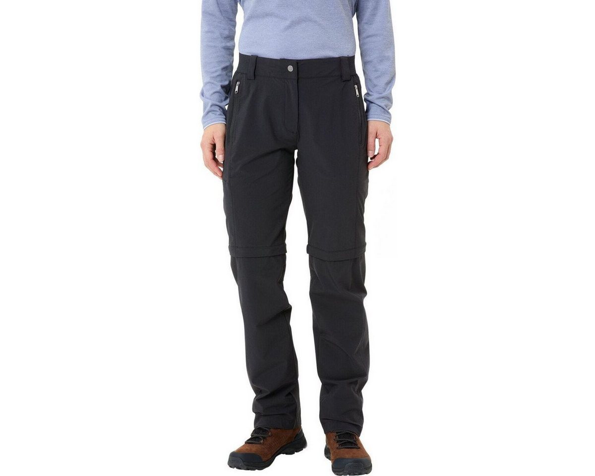 VAUDE Outdoorhose Women's Farley Stretch ZO T-zip Pants II Vielseitige Damenhose für Outdoor-Abenteuer, wandelbar in Shorts Bild 4