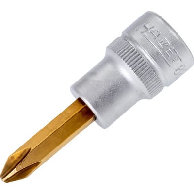 Schraubendreher-Steckschlüsseleinsatz 8806-PH2 Vierkant hohl 10 mm (3/8 - Hazet