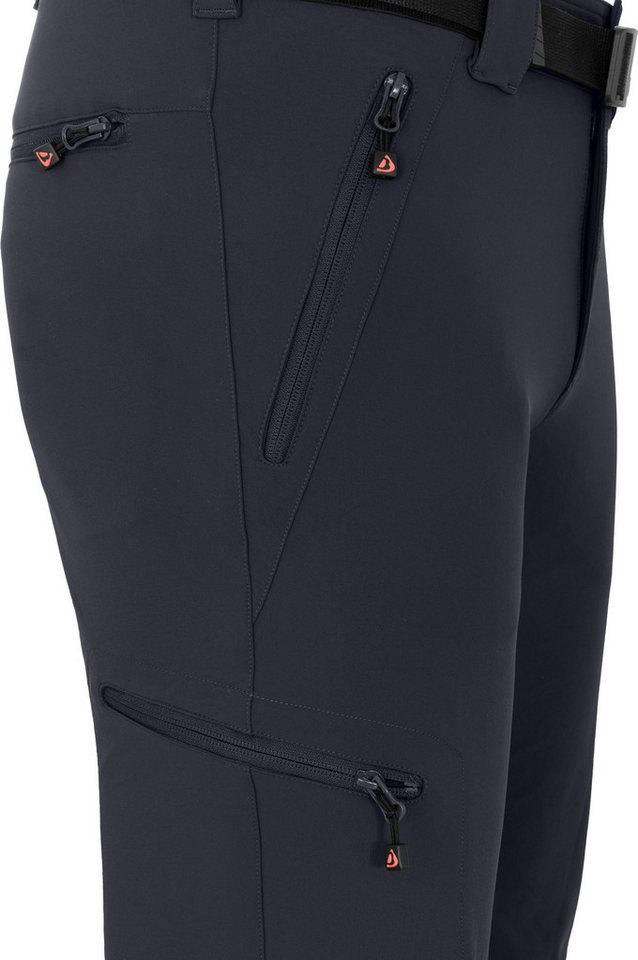 Bergson Outdoorhose VILLE COMFORT Herren Ganzjahres-Softshellhose, robust, wind-& wasserabweisend, Norm Bild 4
