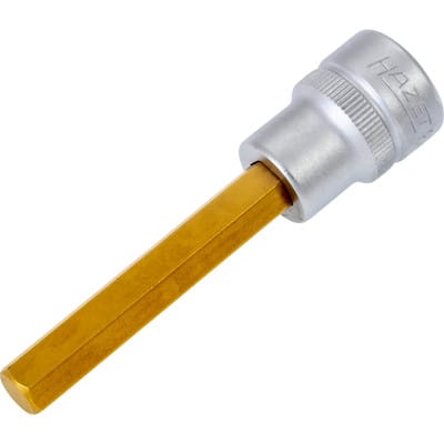 Hazet Steckschlüsseleinsatz 8801 3/8" 6-kant SW 8 mm L 75 mm - 8801-8