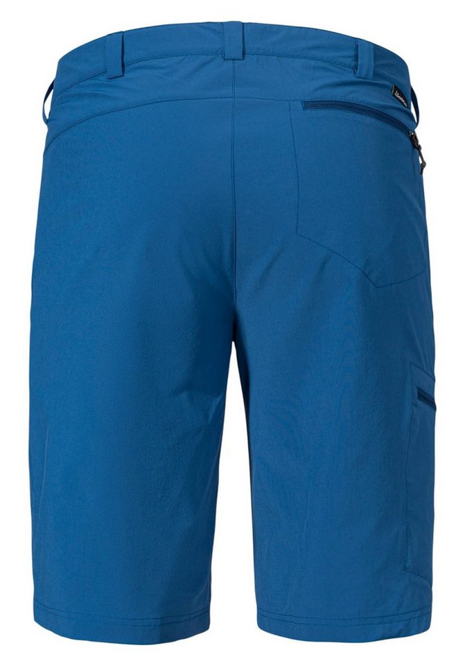 Schöffel Trekkinghose Wanderhose Folkstone (Trekking, 4-Wege Stretch) kurz royalblau Herren