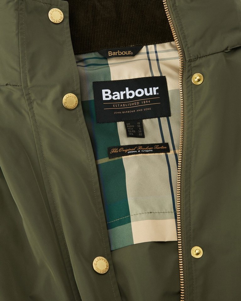 Barbour Funktionsmantel Mantel Rowton Showerproof Wasserabweisend Bild 5