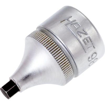 Hazet - Schraubendreher-Steckschlüsseleinsatz 985-5 Vierkant hohl 12,5 mm (1/2 z