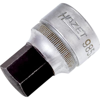 Schraubendreher-Steckschlüsseleinsatz 985-17 Vierkant hohl 12,5 mm (1/2 - Hazet
