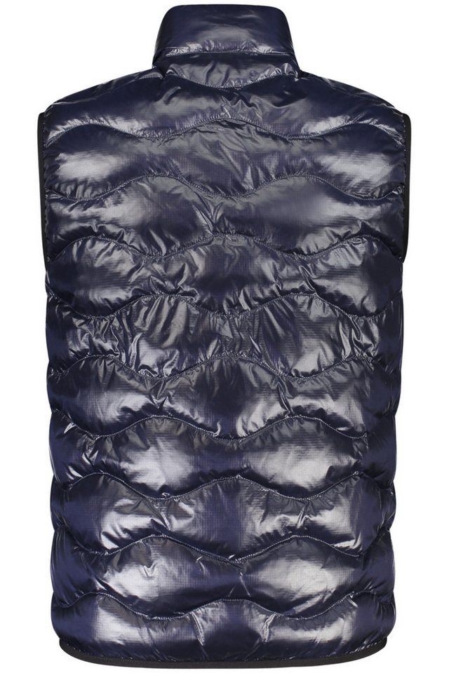 Blauer Outdoorjacke Herren Weste Blau: Ärmelos, Leicht, Praktisch mit 4 Taschen Bild 2