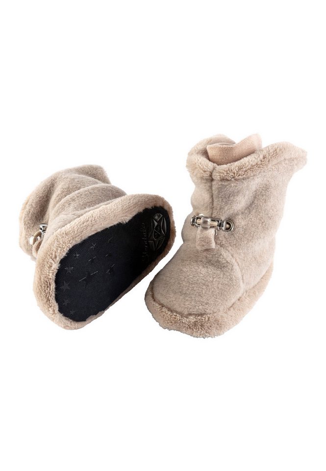 Sterntaler® Baby Stiefel uni Outdoorschuh Microfleece Baby-Stiefel, Teddy-Futter, Kordelstopper, rutschfest Bild 2
