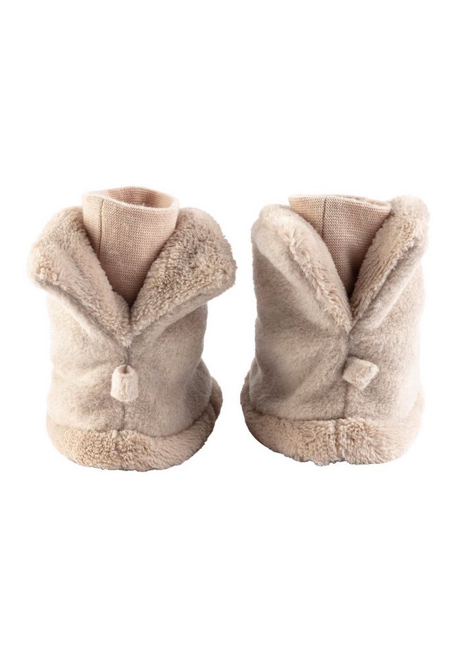Sterntaler® Baby Stiefel uni Outdoorschuh Microfleece Baby-Stiefel, Teddy-Futter, Kordelstopper, rutschfest Bild 4