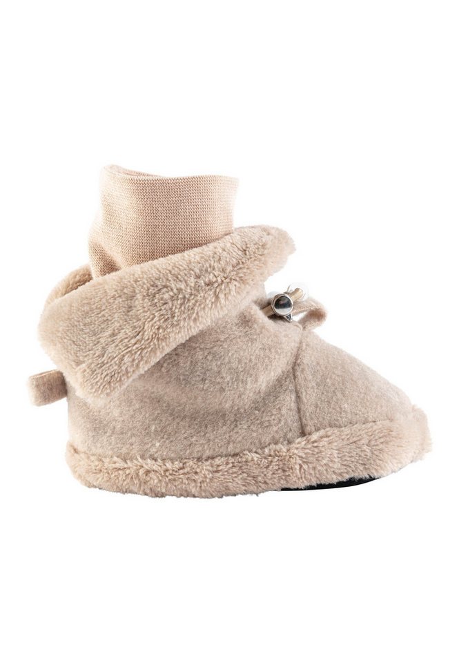 Sterntaler® Baby Stiefel uni Outdoorschuh Microfleece Baby-Stiefel, Teddy-Futter, Kordelstopper, rutschfest Bild 5
