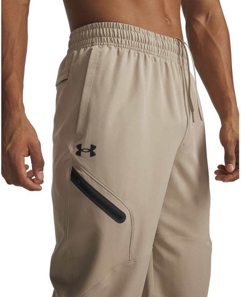 Under Armour® Boyfriend-Jeans UA UNSTOPPABLE WOVEN JOGGER CITY KHAKI