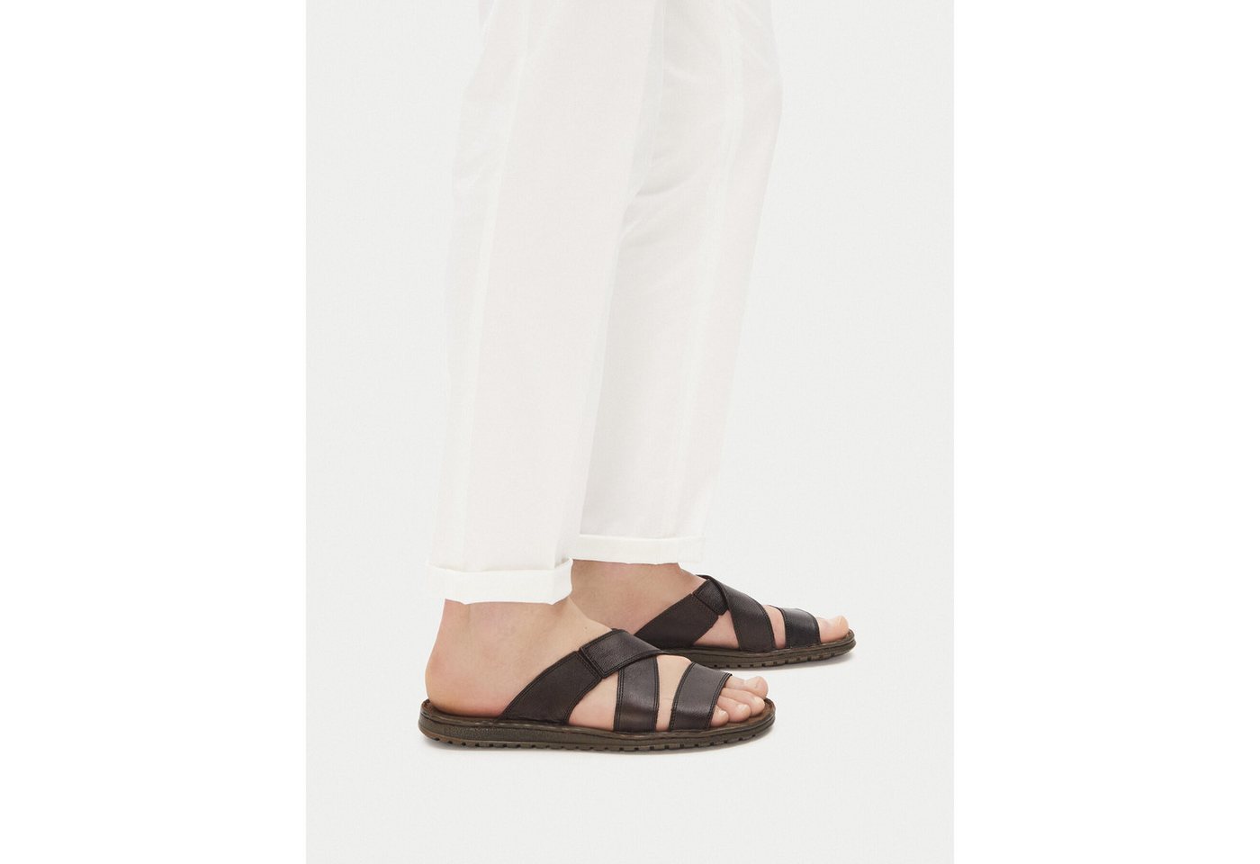 LASOCKI Lasocki Herren-Flip-Flops Braun Badepantolette