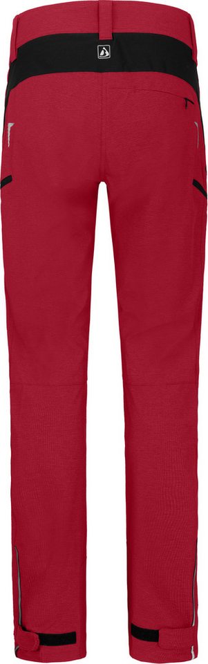 Bergson Fahrradhose VALLI Damen Radhose, robust, elastisch, Normalgrößen, rot Bild 4
