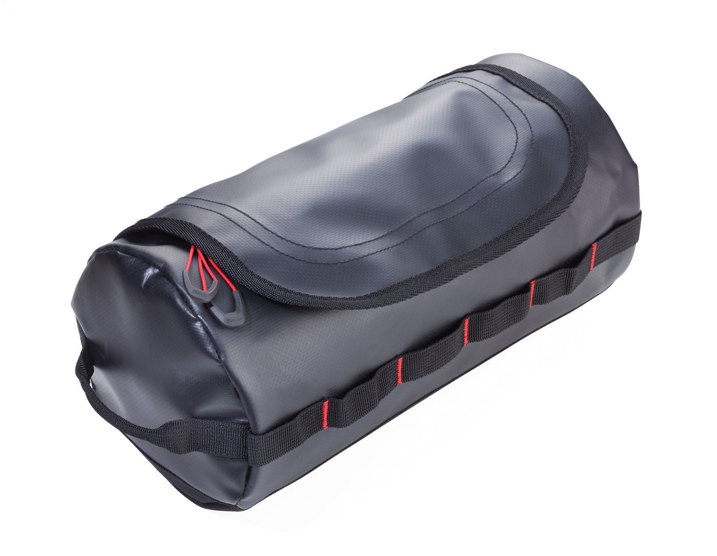 TROIKA Kulturbeutel zum Aufhängen WASHBAG aus Tarpaulin – robuste Waschtasche für Reisen, Waschtasche für Reisen, geräumige Kulturtasche für Männer, mit Haken Bild 2