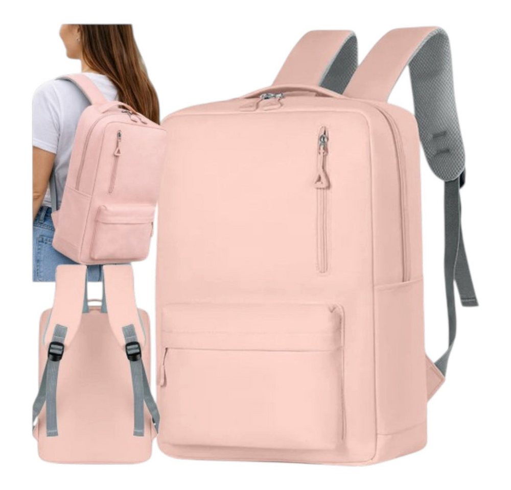 Da Meso Sportrucksack Damen Sportrucksack Grau 18–20L Laptoprucksack für Schule, Uni, Arbei Bild 4