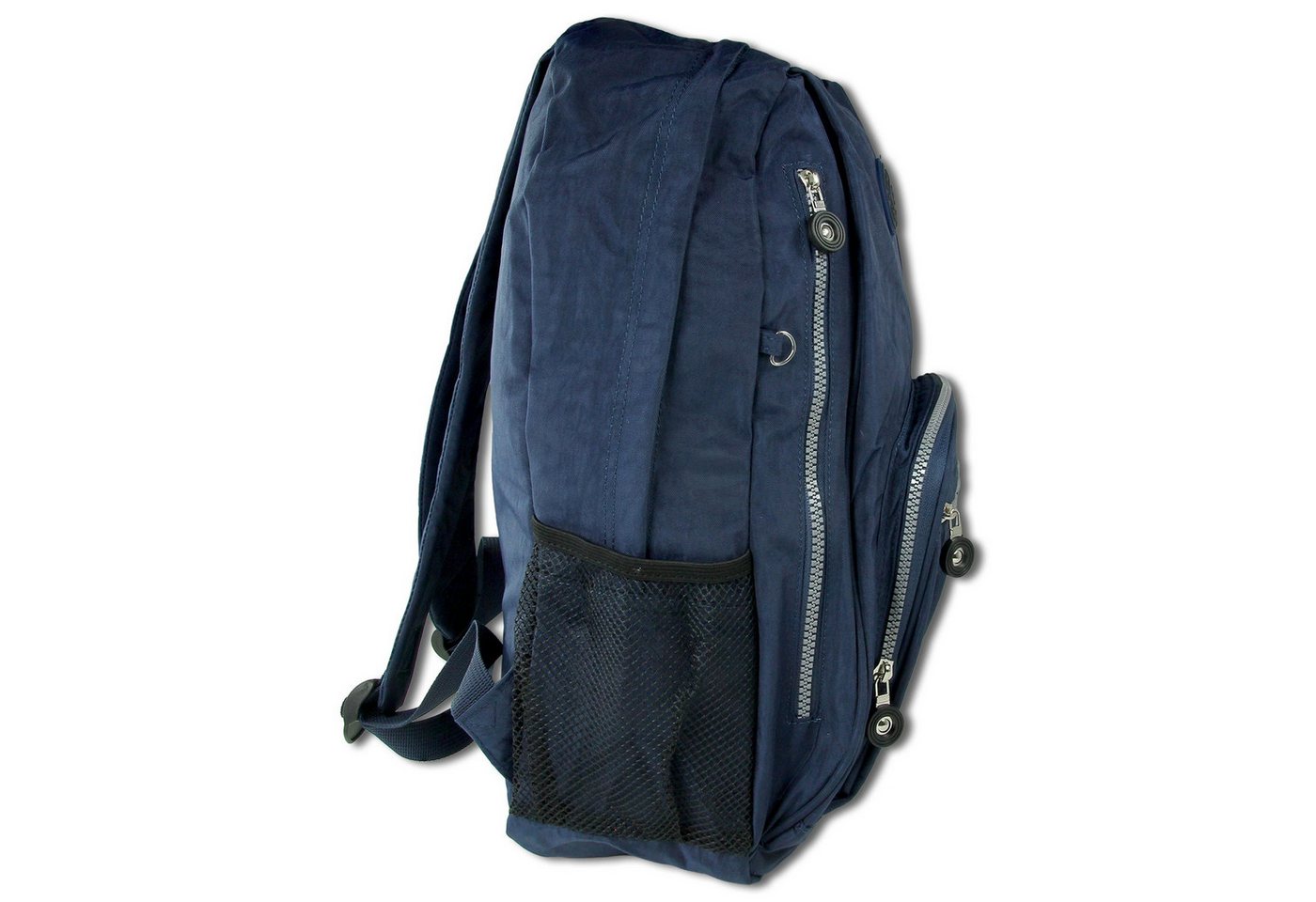 BAG STREET Freizeitrucksack Bag Street Rucksack Nylon navy, Damen, Jugend Freizeitrucksack, Sportrucksack Nylon, blau ca 43cm hoch Bild 3