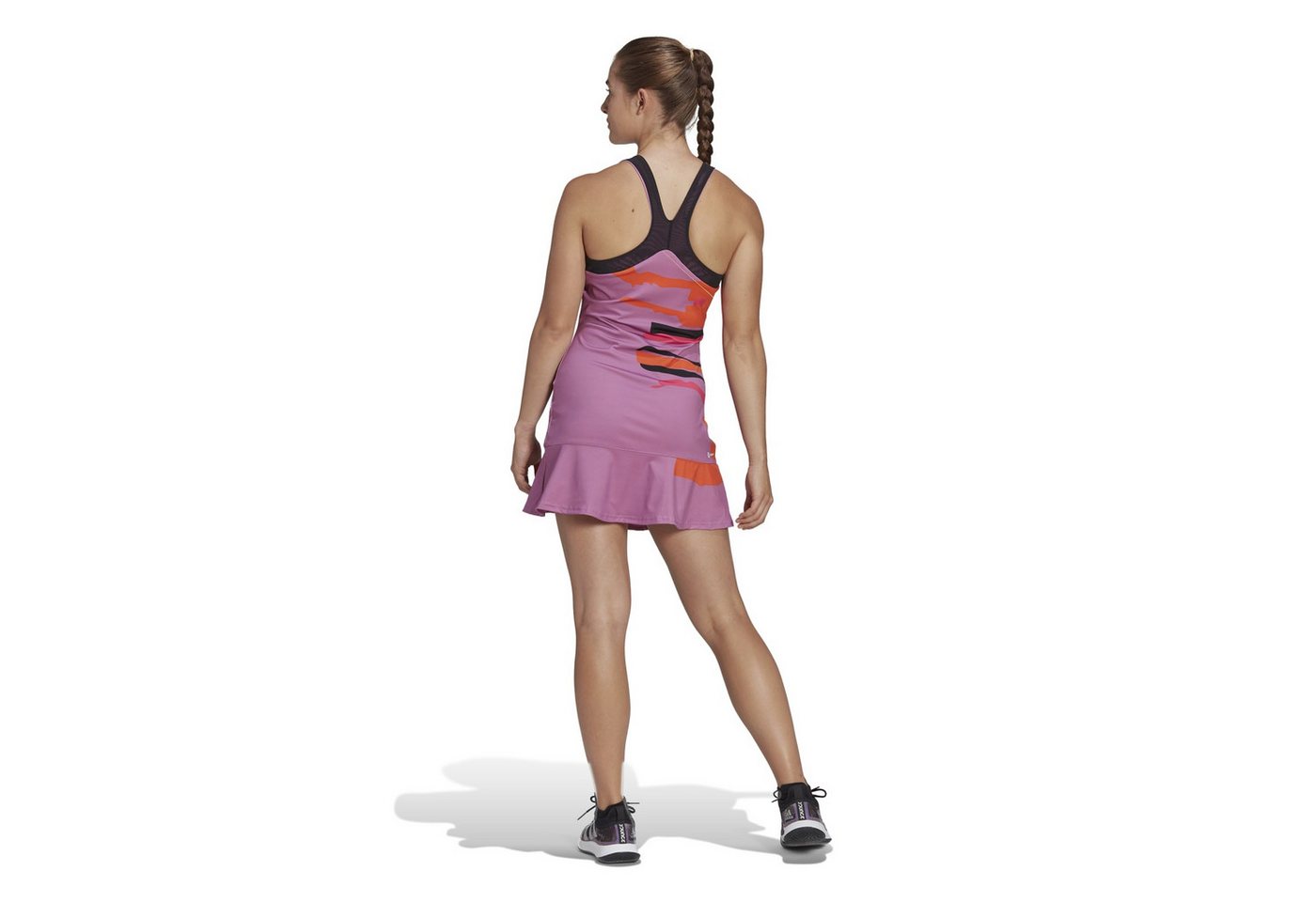 adidas Performance Tenniskleid Y-Dress New York (schmal, integrierte Tight und Sport-BH) violett Bild 5