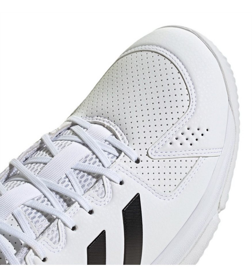 adidas Performance Hallen-Indoorschuhe Court Flight weiss/schwarz Herren Badmintonschuh