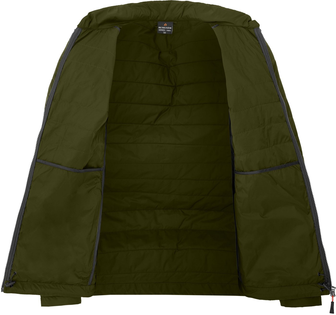 Bergson Outdoorjacke ASKIM Herren Steppjacke, leicht wattiert, wasserabweisend, Normalgrößen, du Bild 4