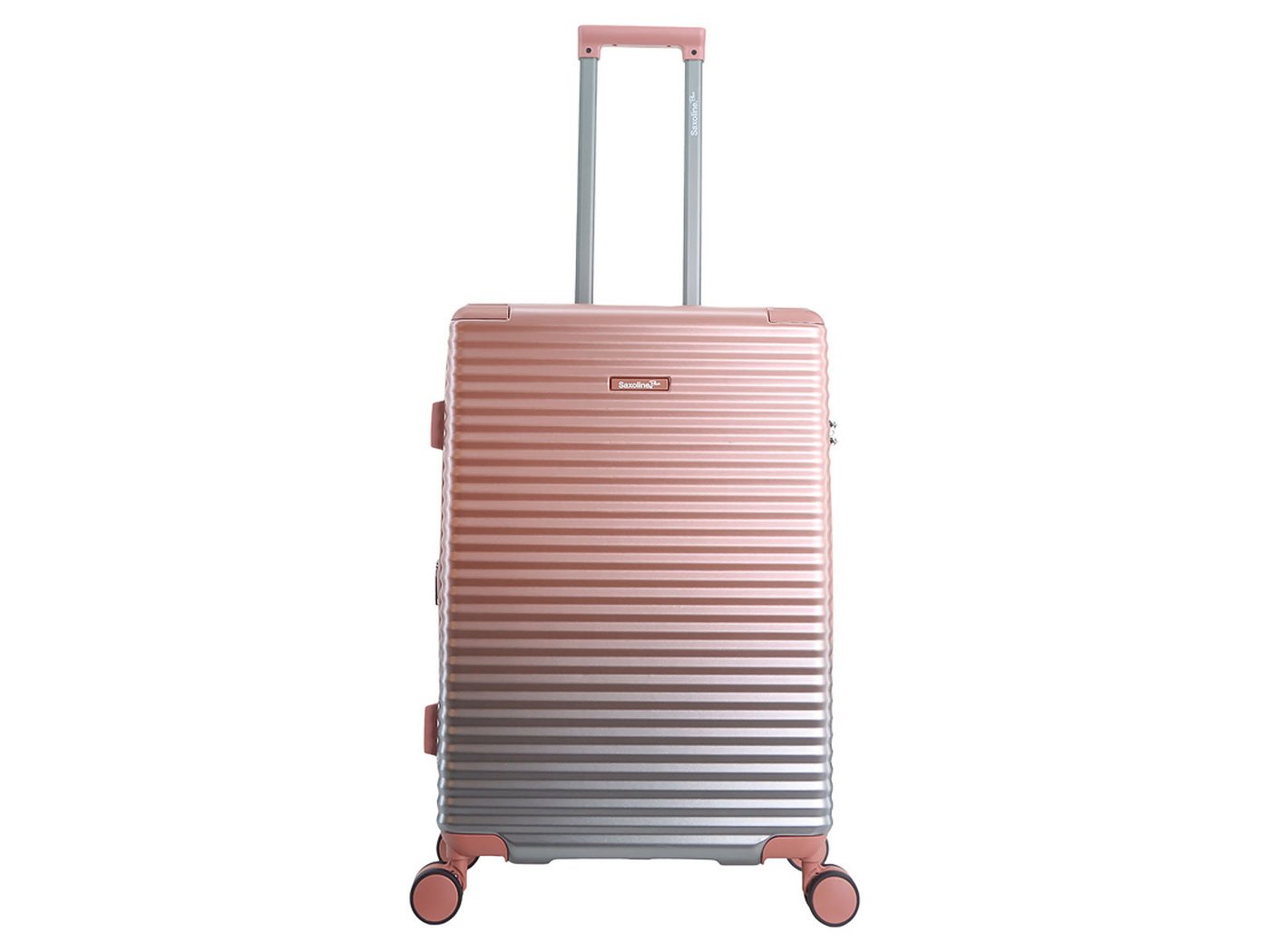 Saxoline® blue Koffer Elite Trolley Spinner 66 cm, 4 Rollen, TSA-Zahlenschloss Bild 3