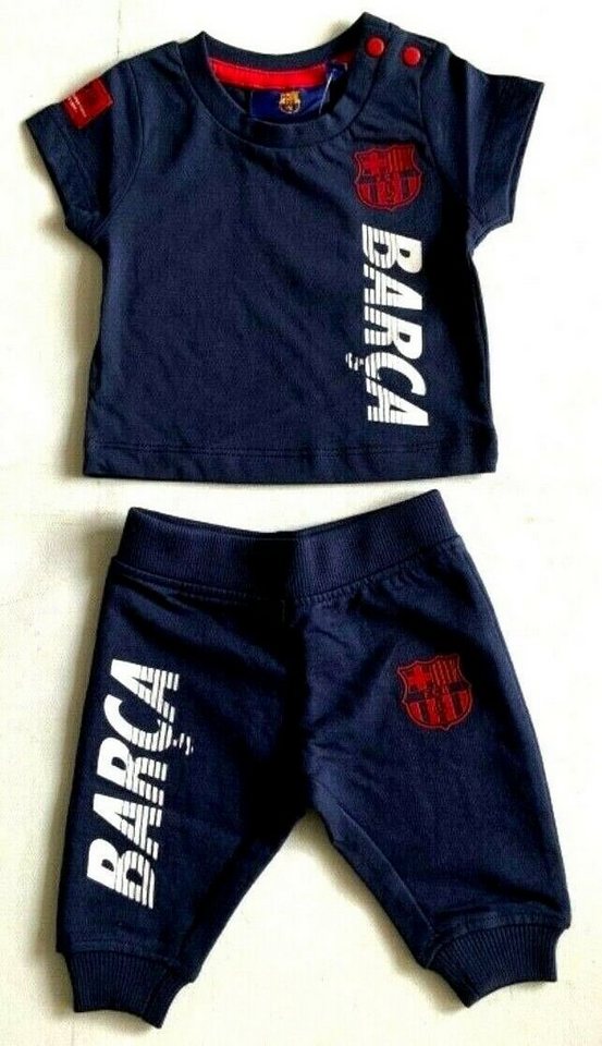 FC Barcelona Jogginganzug FC Barcelona Kinder Set, FC Barcelona Baby Joggers,Baby T-Shirts (2-tlg) Bild 3