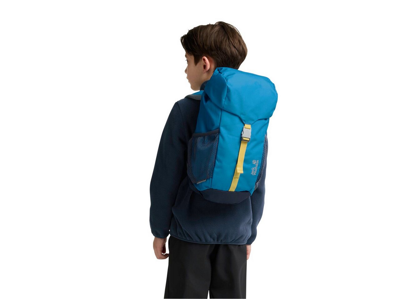 Jack Wolfskin Wanderrucksack Explorer (für Kinder ab 6 Jahren) blau 15 Liter