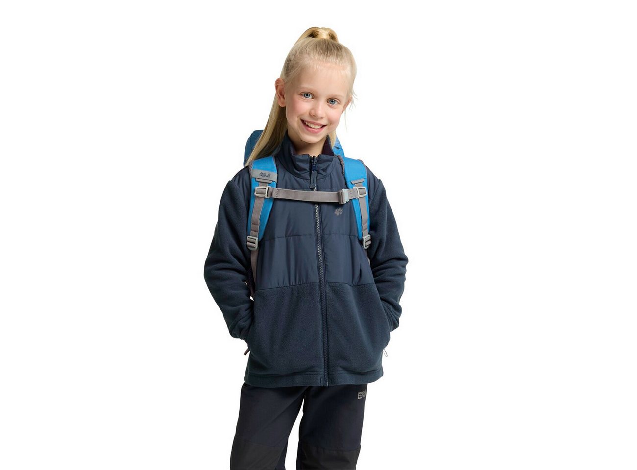Jack Wolfskin Wanderrucksack Explorer (für Kinder ab 6 Jahren) blau 15 Liter Bild 2