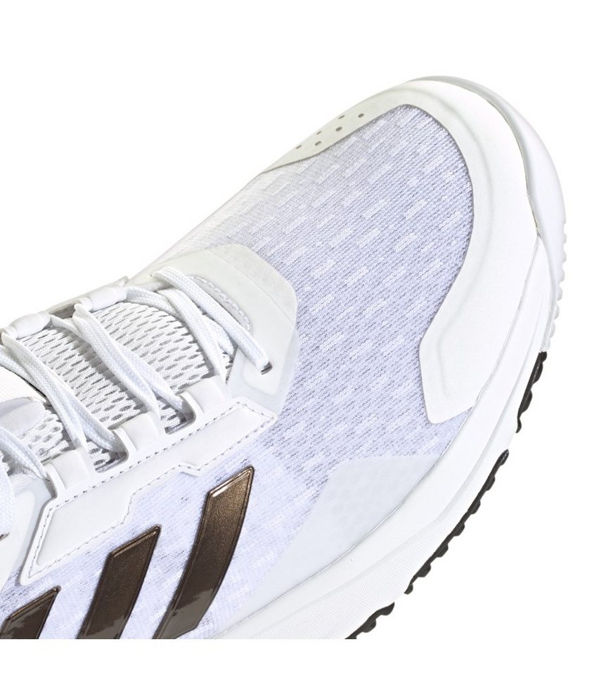 adidas Performance Hallen-Indoorschuhe CrazyFlight 6 weiss/schwarz Herren Badmintonschuh Bild 3