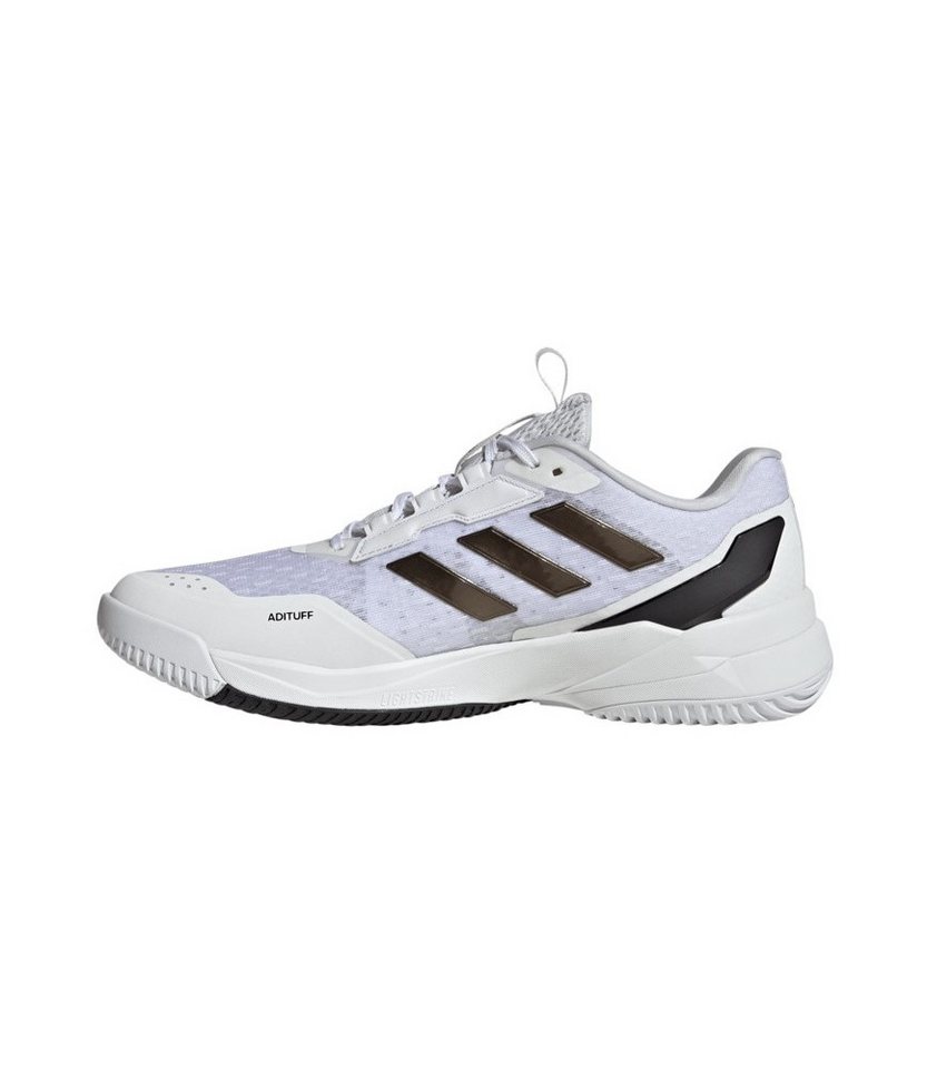 adidas Performance Hallen-Indoorschuhe CrazyFlight 6 weiss/schwarz Herren Badmintonschuh Bild 5