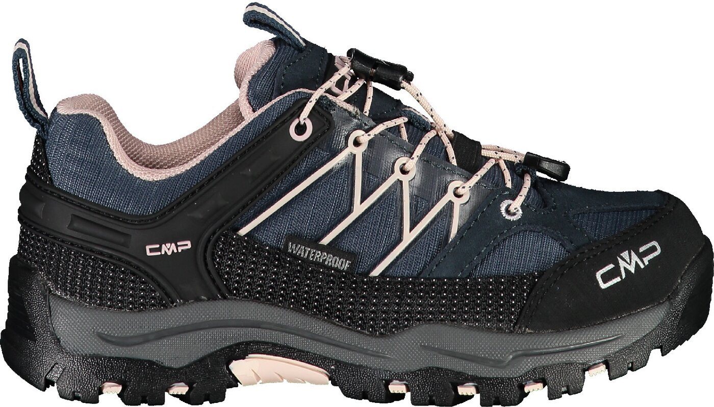 CMP KIDS RIGEL LOW TREKKING SHOES WP ASPHALT-ROSE Wanderschuh